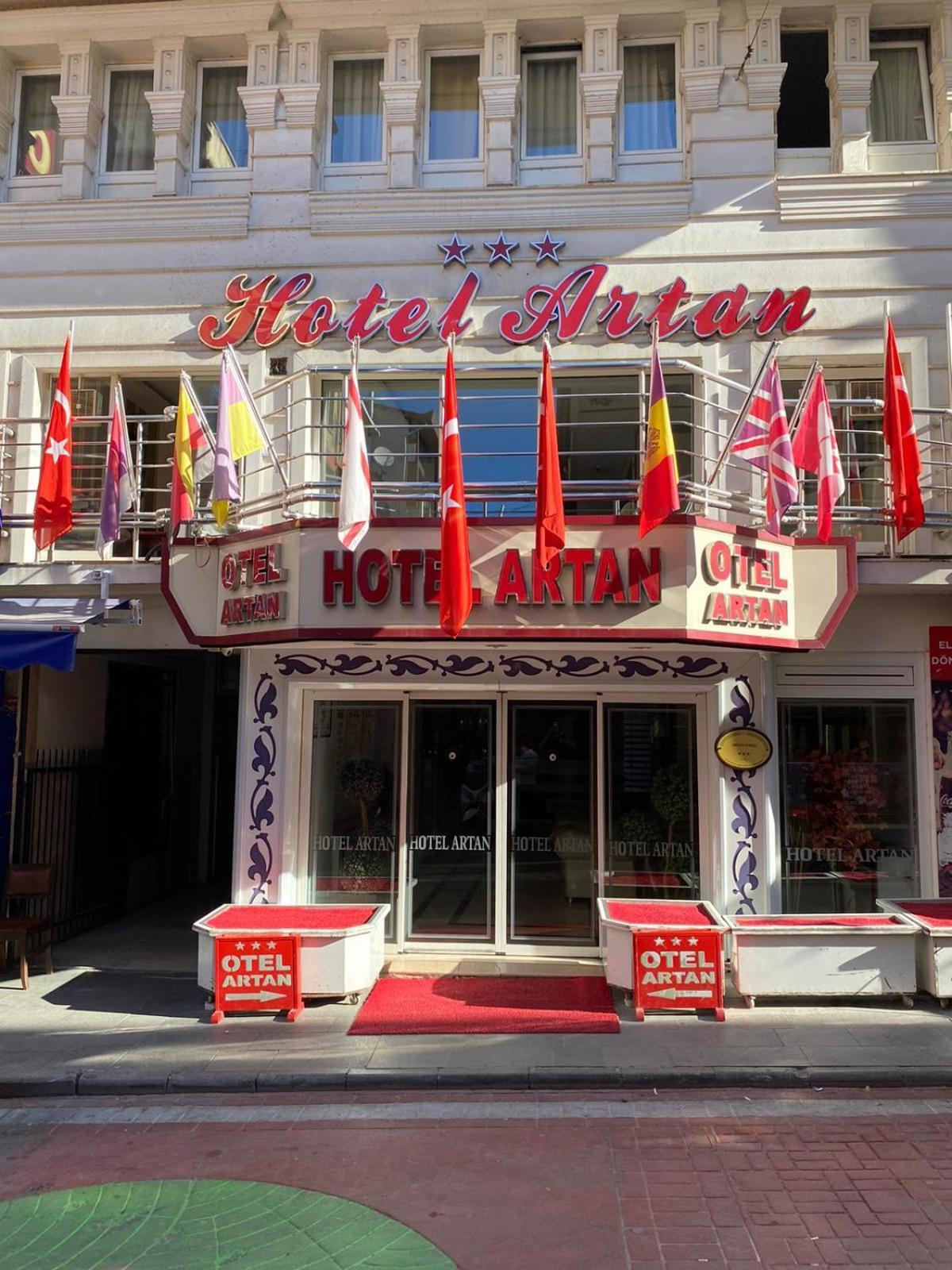 Artan Hotel Isparta Exterior foto
