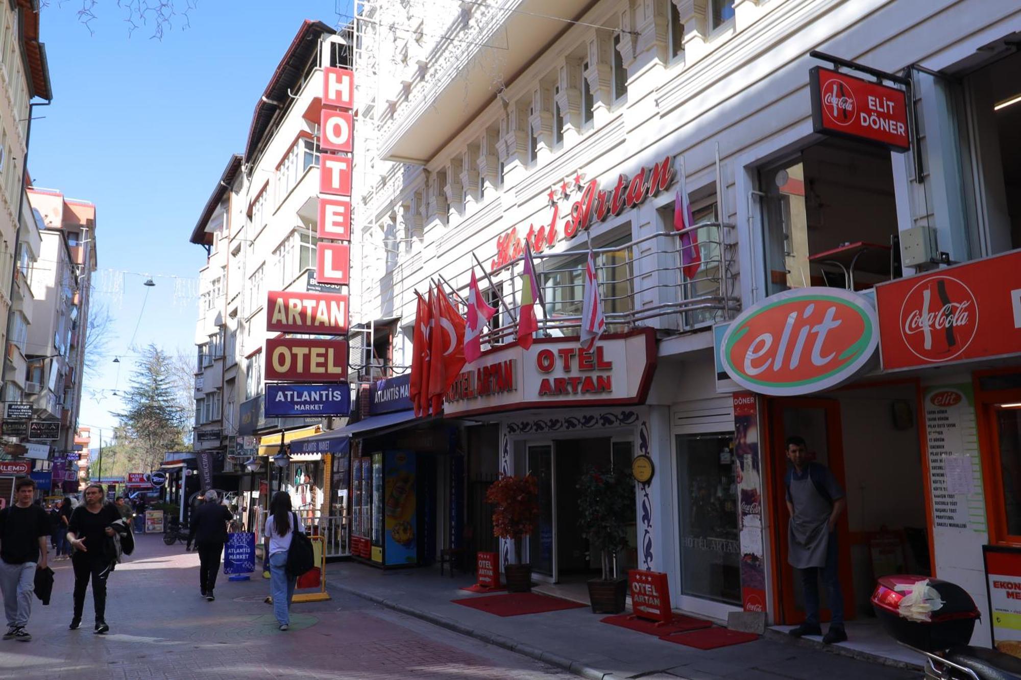 Artan Hotel Isparta Exterior foto