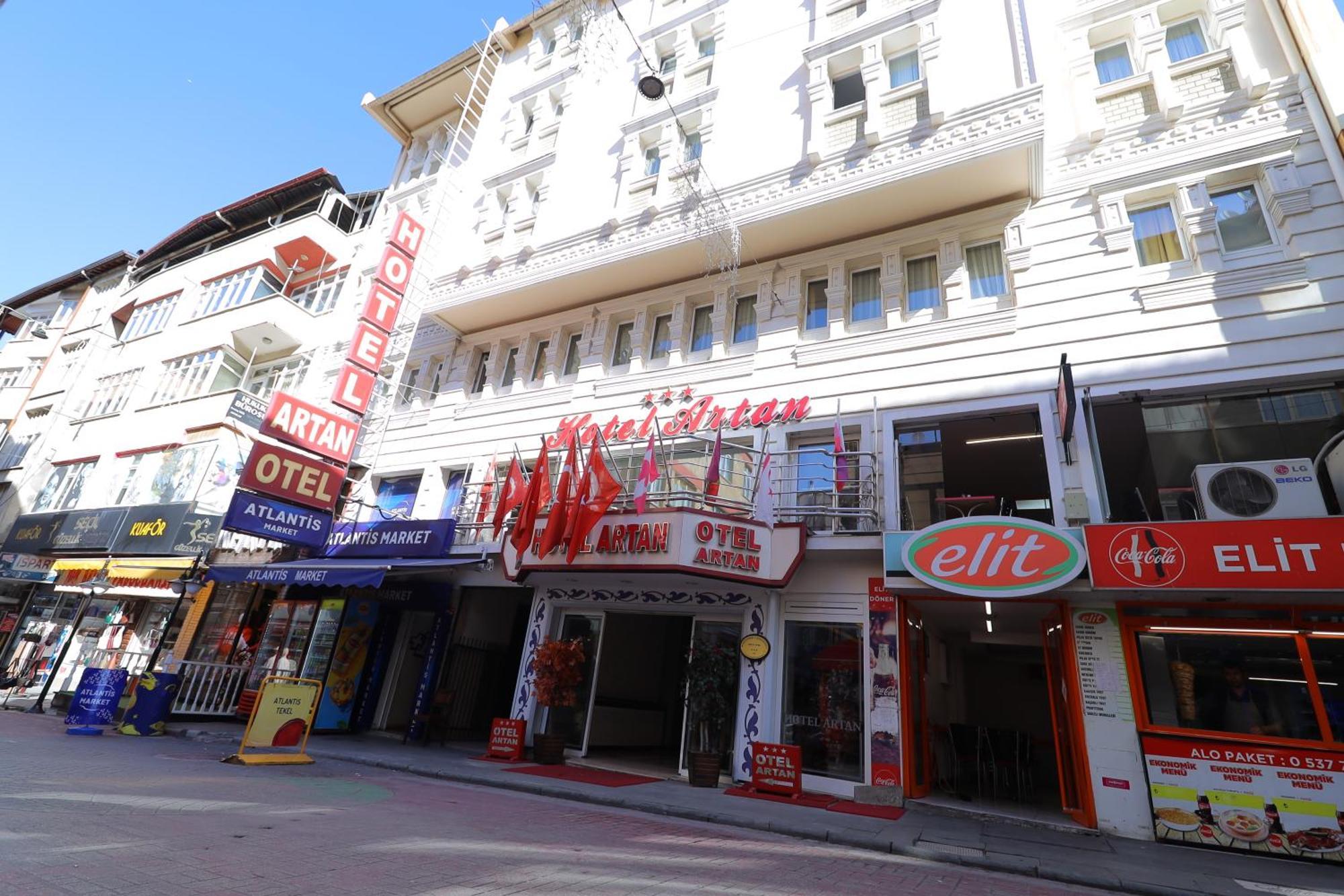 Artan Hotel Isparta Exterior foto